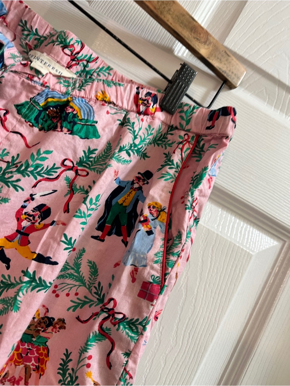 Printfresh 100% cotton Nutcracker Dreams Long Sleeve Pajama Set Top & Bottom - Picture 16 of 16